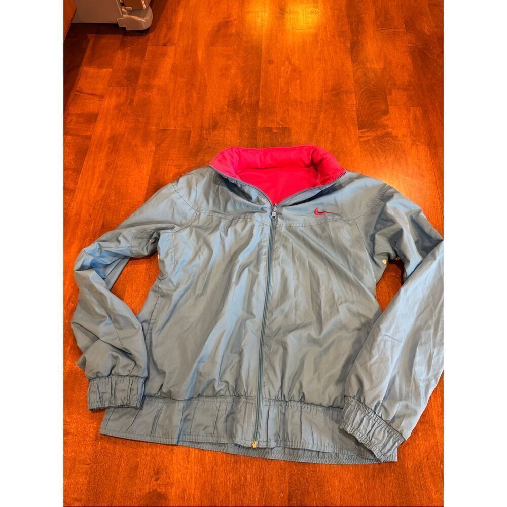 Woman’s vintage Nike jacket with hood size medium